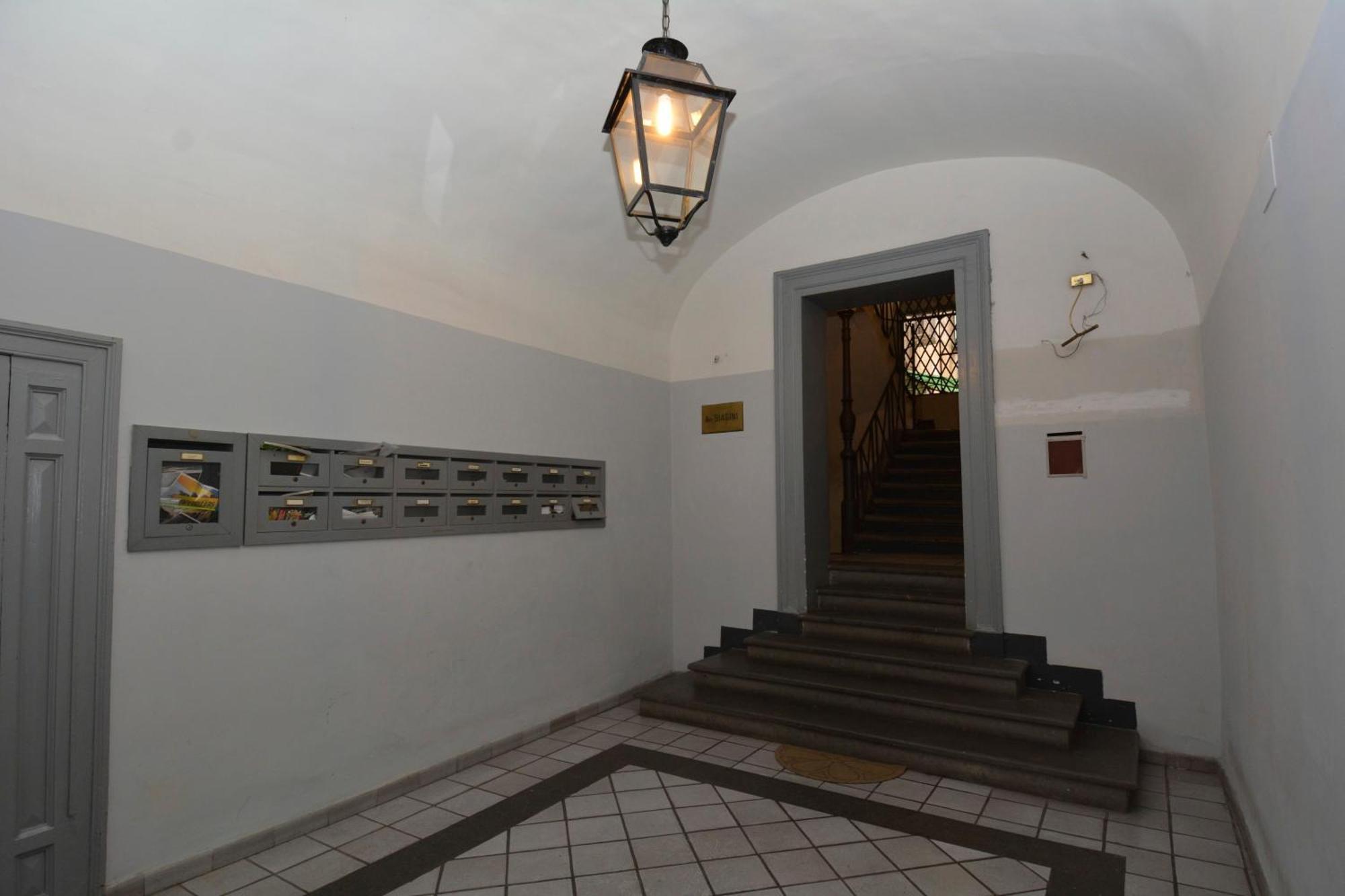 Spanish Steps Corner Řím Pokoj fotografie